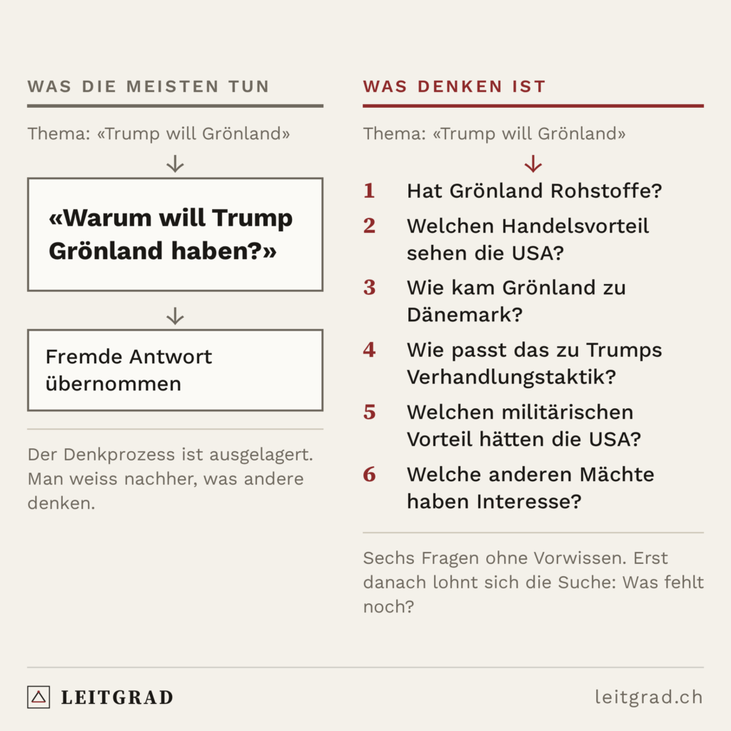 Mir ist langweilig. Gut so.
