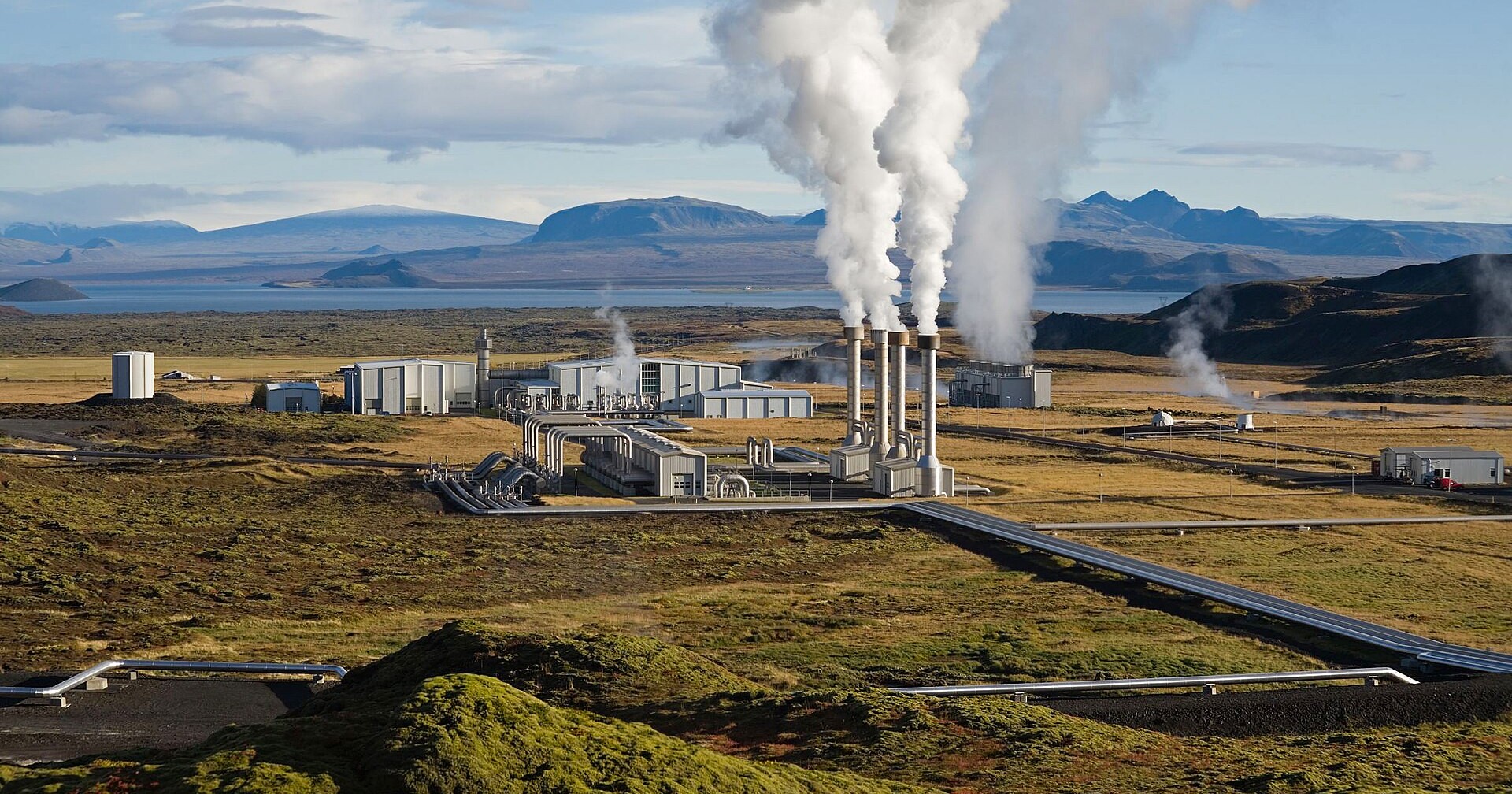Geothermiekraftwerk Nesjavellir in Island